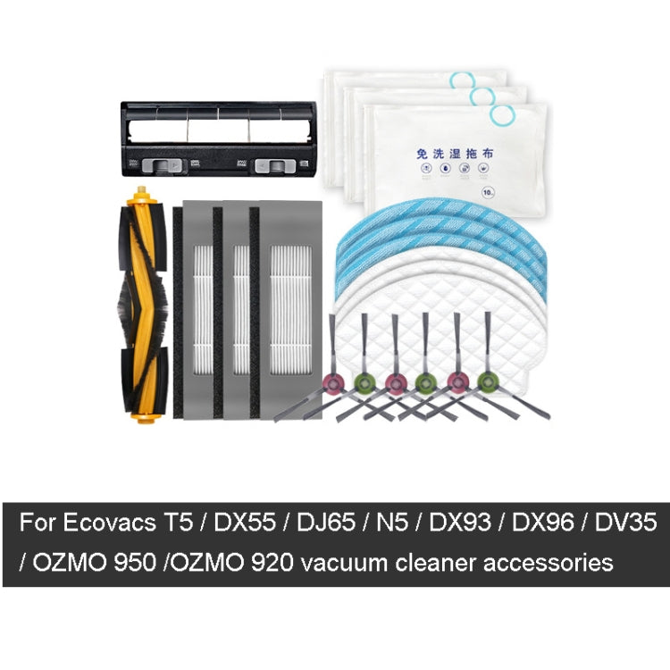 13 In 1 Set For ECOVACS OZMO 950 920 T5  DX55 DJ65 Vacuum Cleaner Accessories - free shipping - PMC TechLife - Order now!