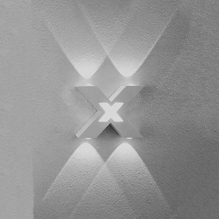 Bedroom Background Wall Lighting Outdoor Courtyard Waterproof Wall Lamp, Light color: White(White) - Wall Lamps by PMc TechLife | Online Shopping South Africa | PMc TechLife | Buy Now Pay Later Mobicred