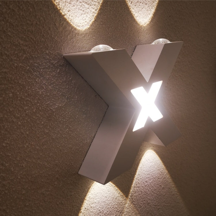 Bedroom Background Wall Lighting Outdoor Courtyard Waterproof Wall Lamp, Light color: White(White) - Wall Lamps by PMc TechLife | Online Shopping South Africa | PMc TechLife | Buy Now Pay Later Mobicred