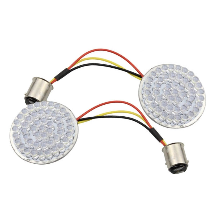 2 PCS Motorcycle LED Signal Steering Lamp For Dyna(White Light 1156 Without Lampshade) - Signal Lights by PMC TechLife | Online Shopping South Africa | PMC TechLife | Buy Now Pay Later Mobicred