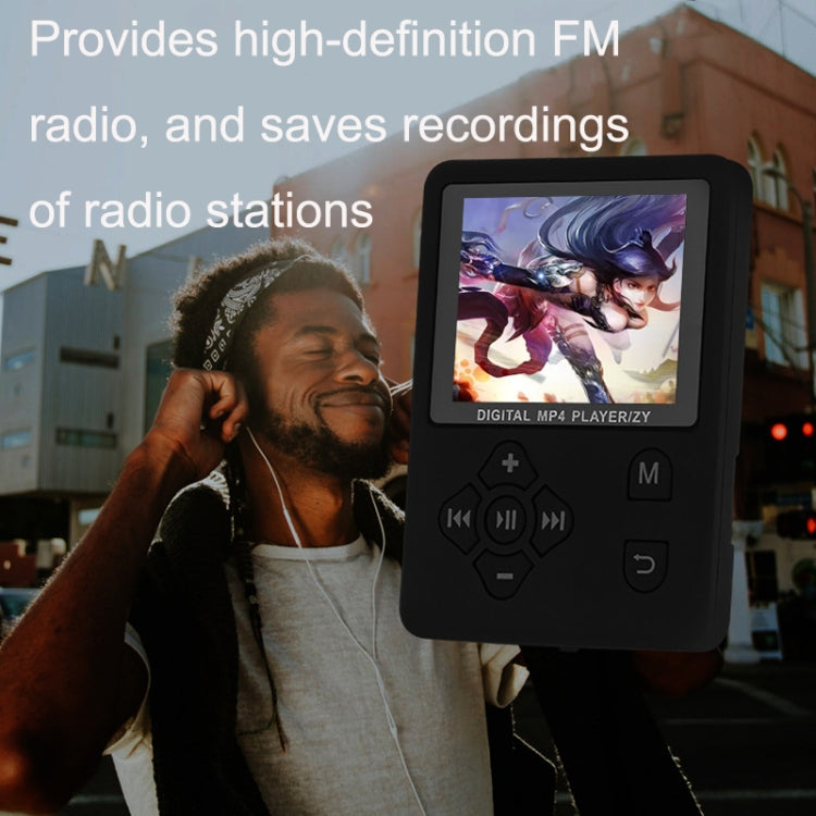 T69 Card Lyrics Synchronization Lossless Sound Quality MP4 Player, Style: Round Button(White) - MP4 Player by PMC TechLife | Online Shopping South Africa | PMC TechLife | Buy Now Pay Later Mobicred