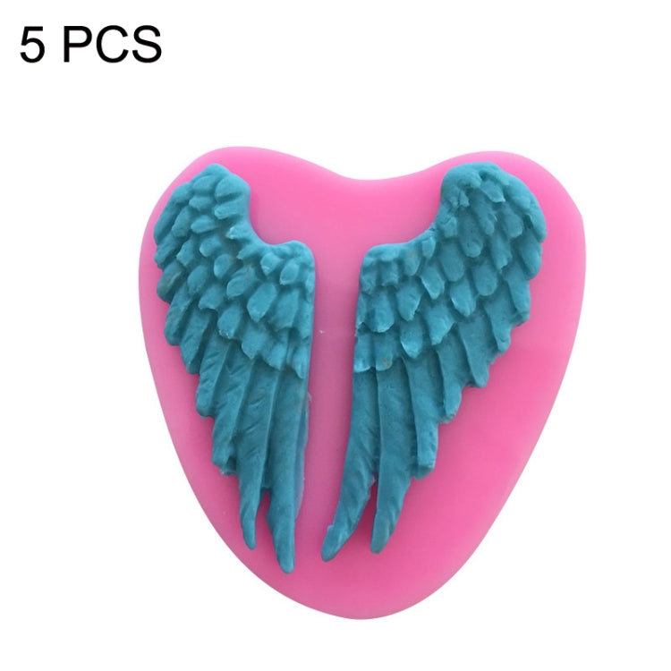 5 PCS Angel Wings Cake Silicone Mold Baking Tool - Food Molds by PMC TechLife | Online Shopping South Africa | PMC TechLife