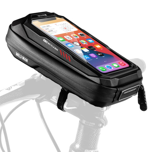 WILD MAN X3 0.5L EVA Hard Shell Bicycle Touch Screen Phone Bag(Red) - Bicycle Bags by WILD MAN | Online Shopping South Africa | PMC Jewellery | Buy Now Pay Later Mobicred