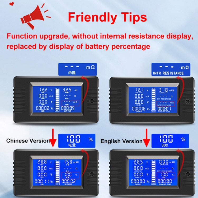 DC 0-200V Voltage Current Battery Tester, Specification: PZEM-015 With 50A Shunt - Battery & Resistance Tester by PMC TechLife | Online Shopping South Africa | PMC TechLife | Buy Now Pay Later Mobicred