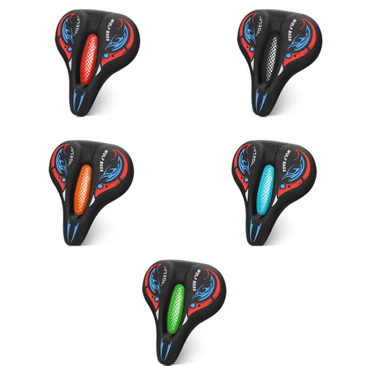 Bicycle Seat Cover Thickened Silicone Shock-absorbing Saddle Cover(Red) - Bicycle Saddle by PMc TechLife | Online Shopping South Africa | PMc TechLife | Buy Now Pay Later Mobicred