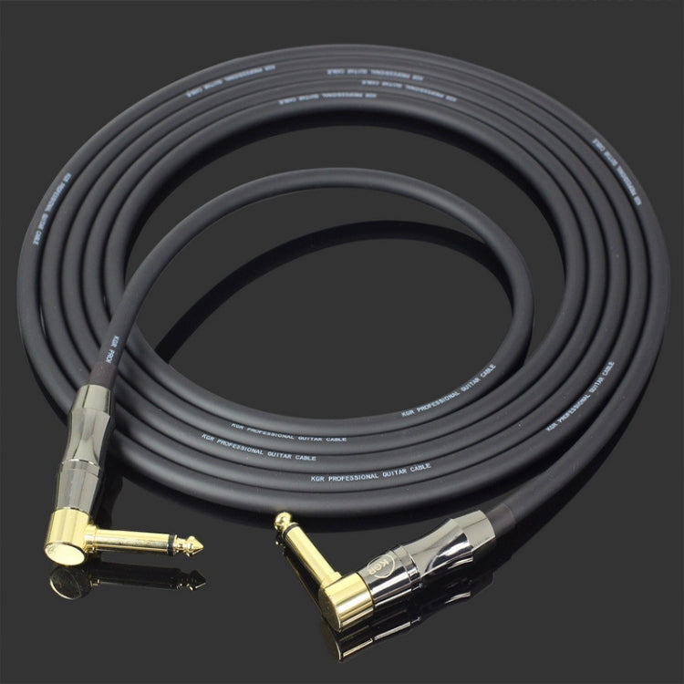 KGR Guitar Cable Keyboard Drum Audio Cable, Specification: 1m(Double Elbow Jack) - free shipping - PMC TechLife - Order now!