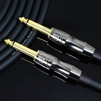 KGR Guitar Cable Keyboard Drum Audio Cable, Specification: 15m(Elbow Straight Jack) - Instrument Audio Cables by KGR | Online Shopping South Africa | PMC Jewellery | Buy Now Pay Later Mobicred