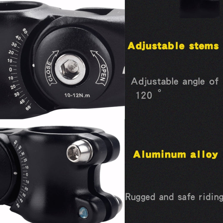 FMFXTR Mountain Bike Adjustable Angle Handlebar Riser, Specification: 31.8x110mm - Bicycle Grips by FMFXTR | Online Shopping South Africa | PMc TechLife | Buy Now Pay Later Mobicred