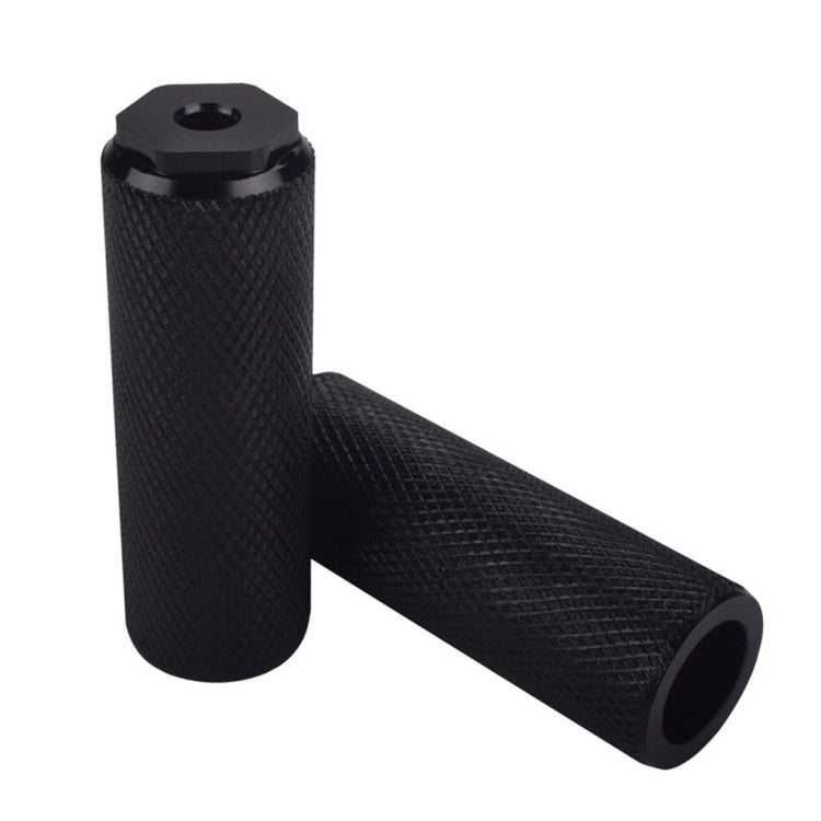 FMFXTR Bicycle Back Seat Foot Pedal Universal Back Rear Post, Color: Black Small Hole Short - Pedals by FMFXTR | Online Shopping South Africa | PMc TechLife | Buy Now Pay Later Mobicred
