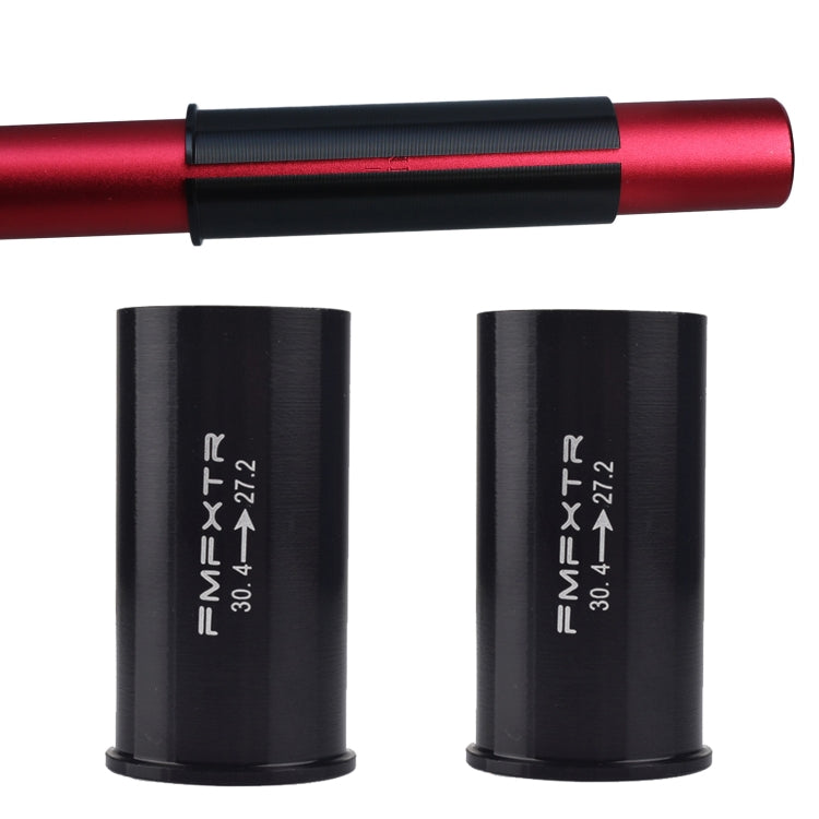 2 PCS FMFXTR Bicycle Seat Tube Reducer Sleeve Conversion Sleeve, Specification: 30.4mm To 27.2mm - Bicycle Seat Posts by FMFXTR | Online Shopping South Africa | PMc TechLife | Buy Now Pay Later Mobicred