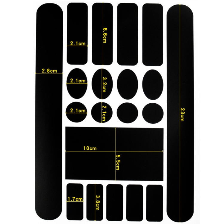 FMFXTR Bicycle Protection Chain Sticker Front Fork Protective Film, Color: Carbon Fiber - Others by FMFXTR | Online Shopping South Africa | PMc TechLife | Buy Now Pay Later Mobicred