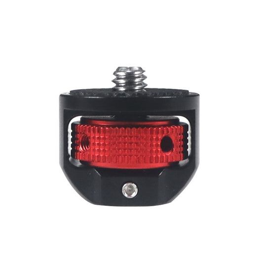 Camera Conversion Screw 1/4 Inch  Adapter for DJI Pocket2 /Insta360 ONE X2(Black+Red) - Screws by PMC Jewellery | Online Shopping South Africa | PMC Jewellery | Buy Now Pay Later Mobicred