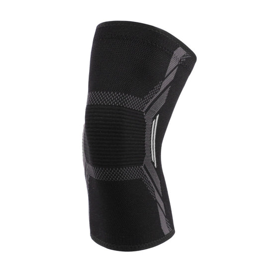 Nylon Sports Protective Gear Four-Way Stretch Knit Knee Pads, Size: XL(Black White) - Sports Safety by PMC Jewellery | Online Shopping South Africa | PMC Jewellery | Buy Now Pay Later Mobicred