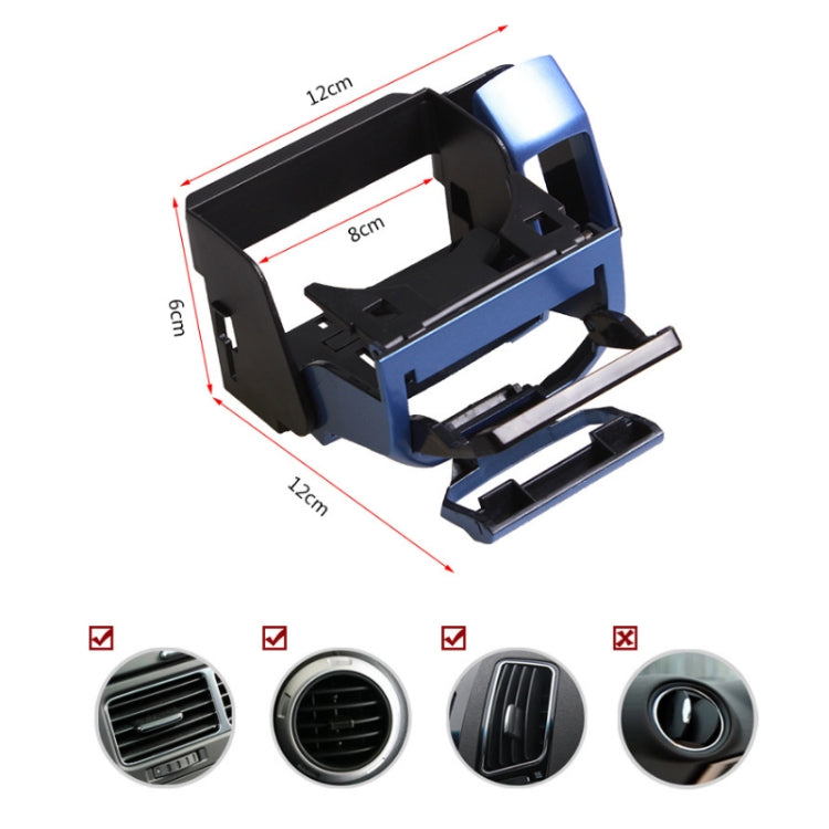 2 PCS SD-1012 Car Multifunctional Drink Holder Garbage Box(Black) - Car Drink Holders by PMC TechLife | Online Shopping South Africa | PMC TechLife | Buy Now Pay Later Mobicred