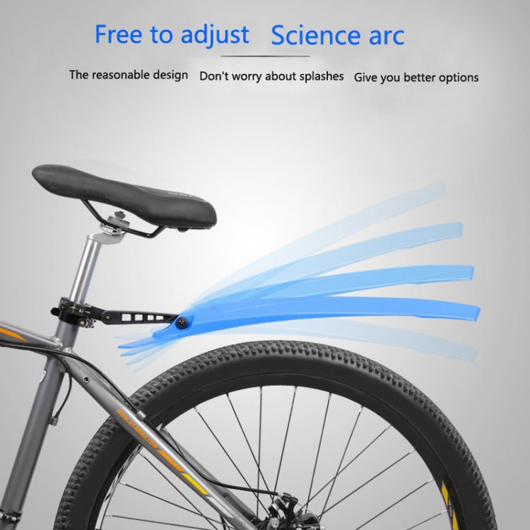 2632 Bicycle Quick Release Mudguards, Style: Widened (Blue) - Mudguards by PMc TechLife | Online Shopping South Africa | PMc TechLife | Buy Now Pay Later Mobicred