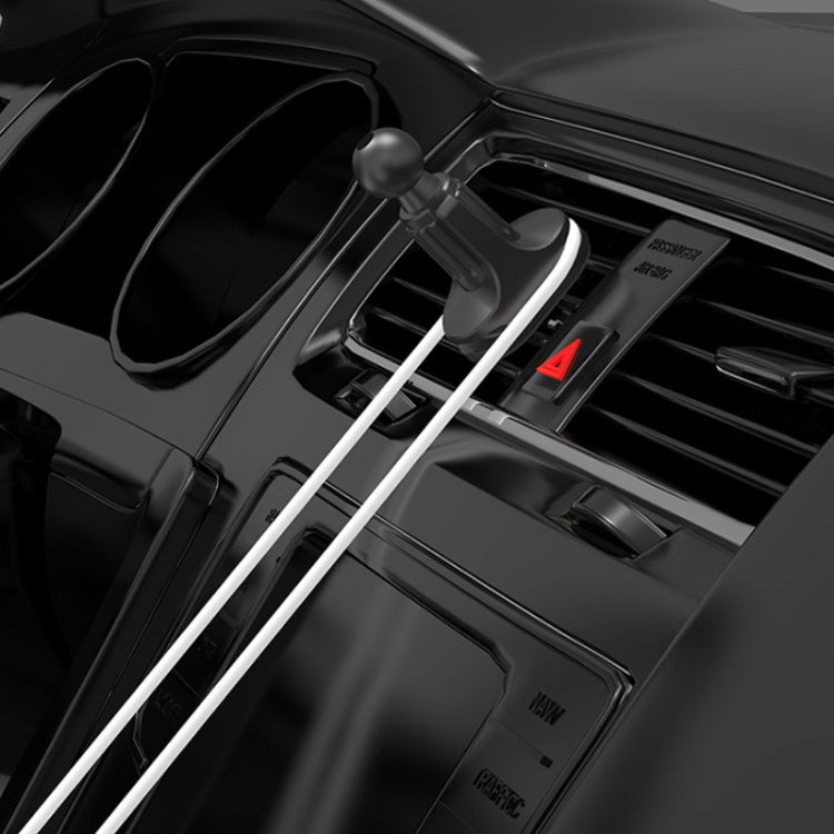 6 PCS Car Air Outlet Mobile Phone Bracket Base Can Clip Data Cable, Size: 17mm Ball Head - Universal Car Holders by PMC Jewellery | Online Shopping South Africa | PMC Jewellery | Buy Now Pay Later Mobicred