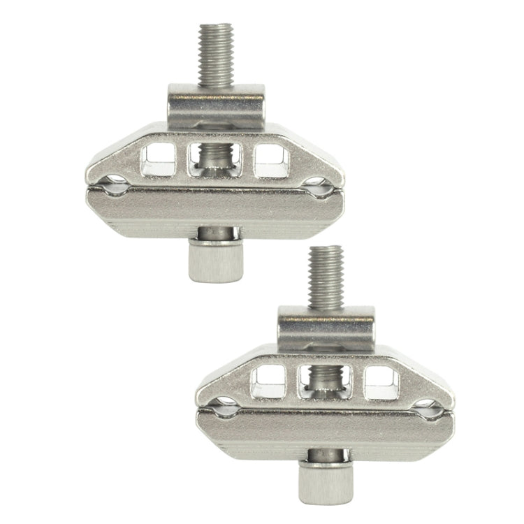 FMFXTR Bicycle Saddle Clamp Code Screw Connector(Double Rail Silver) - Others by FMFXTR | Online Shopping South Africa | PMc TechLife | Buy Now Pay Later Mobicred