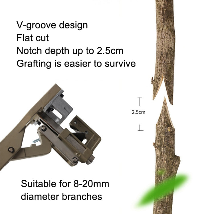 Fruit Tree Grafting Scissors Thick Branch Seedling Grafting Machine - Garden Hand Tools by PMC TechLife | Online Shopping South Africa | PMC TechLife | Buy Now Pay Later Mobicred