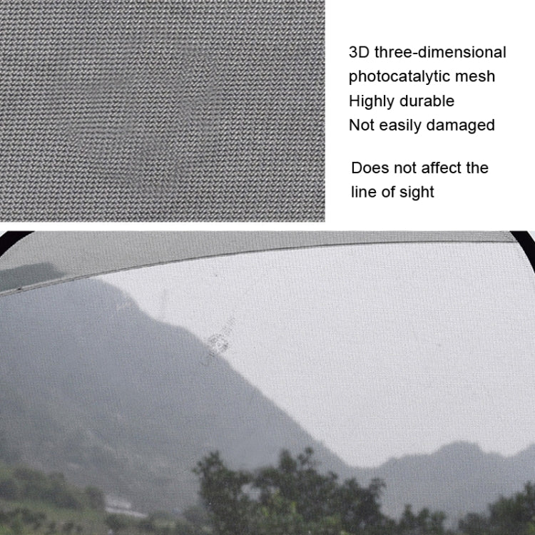 Non-Porous Suction Cup Car Mesh Sunshade(Black Rear Block+Black Side Block x 4) - Window Foils & Solar Protection by PMC TechLife | Online Shopping South Africa | PMC TechLife
