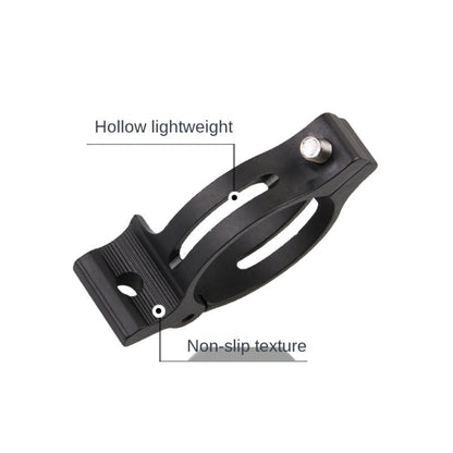 FMFXTR Bike Front Derailleur Clamp Straight Lock Turn to Clamp Converting Seat(Black 34.9mm) - Pipe clamps by FMFXTR | Online Shopping South Africa | PMC Jewellery