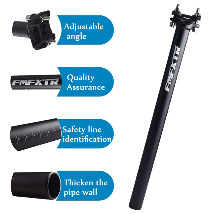 FMFXTR Bicycle Extended Saddle Seat Tube Double Nail Straight Tube, Specification: 30.9mm(Red) - free shipping - PMc TechLife - Order now!