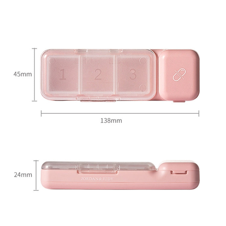 TR017 Portable Medicine Cutter Portable Mini 7 Days Sealed Separate Medicine Box(White) - free shipping - PMC TechLife - Order now!