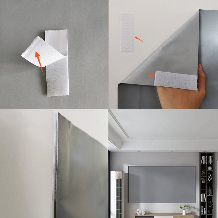 Folding Metal Anti-Light HD Projection Curtain, Size: 72 inch 4:3 148x105cm - Film Curtains by PMC TechLife | Online Shopping South Africa | PMC TechLife | Buy Now Pay Later Mobicred