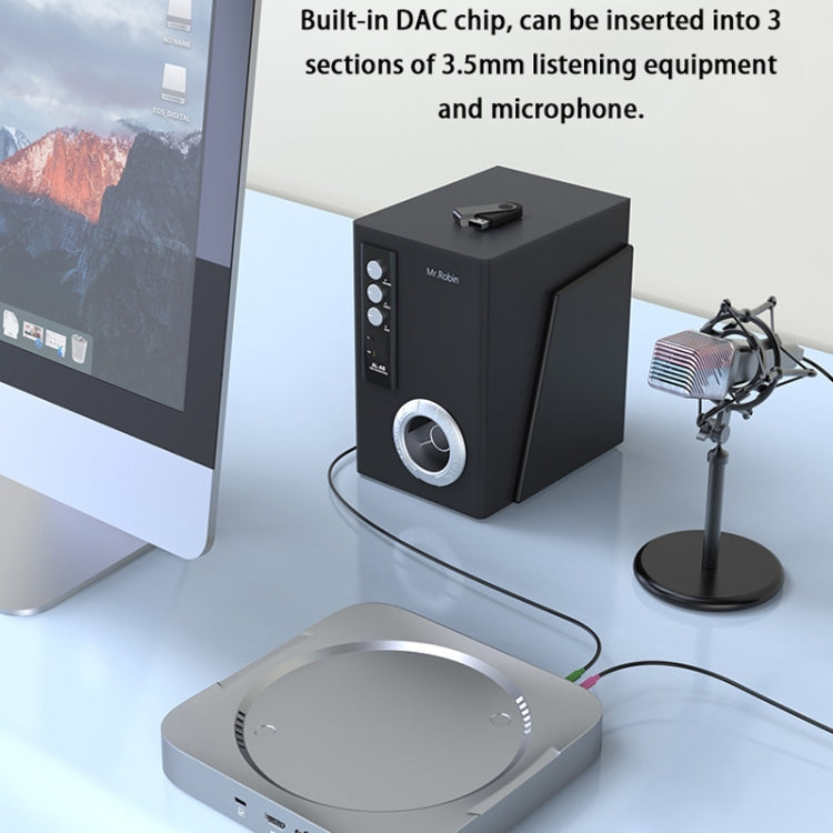 Rocketek MM483 For Mac Mini Docking Station With Hard Disk Enclosure - USB HUB by Rocketek | Online Shopping South Africa | PMC Jewellery | Buy Now Pay Later Mobicred