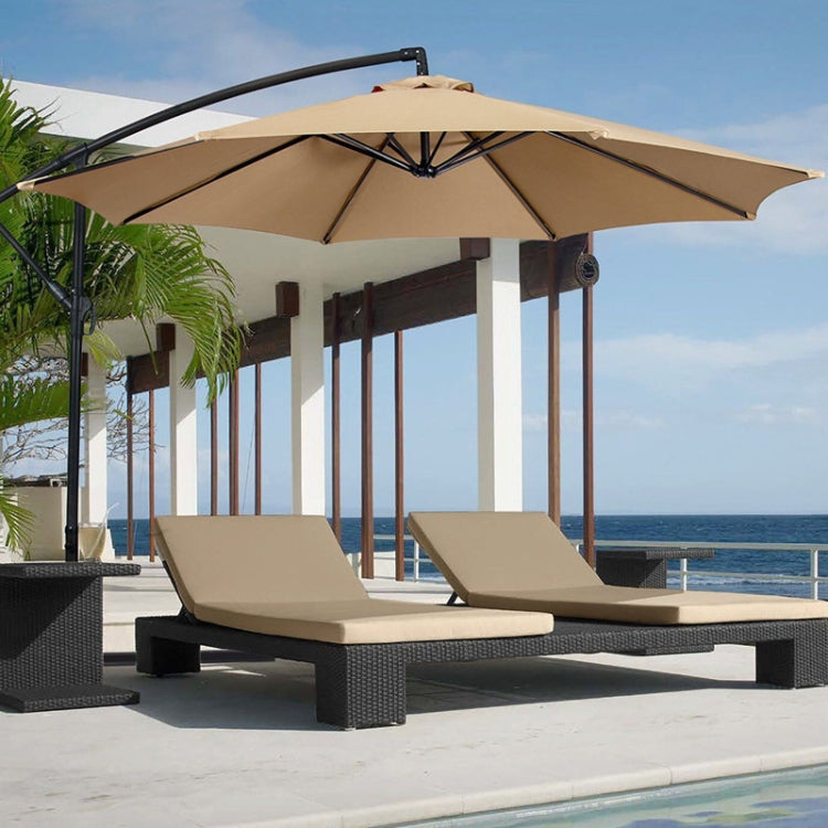 Polyester Parasol Replacement Cloth Round Garden Umbrella Cover, Size: 3m 6 Ribs(Creamy-white) - Patio Umbrella by PMC TechLife | Online Shopping South Africa | PMC TechLife