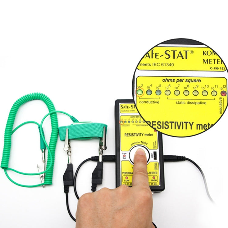 ProsKit AS-611 3m TPR Elastic Plastic Anti-Static Wired Wrist Strap - Others by ProsKit | Online Shopping South Africa | PMC TechLife | Buy Now Pay Later Mobicred