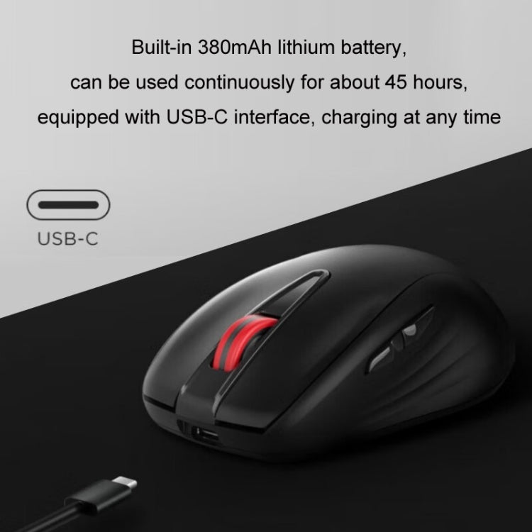 Lenovo Thinkplus High-Precision Wireless Mouse Ergonomic Design Gaming Office Mouse(WL200PRO) - Wireless Mice by Lenovo | Online Shopping South Africa | PMC Jewellery | Buy Now Pay Later Mobicred