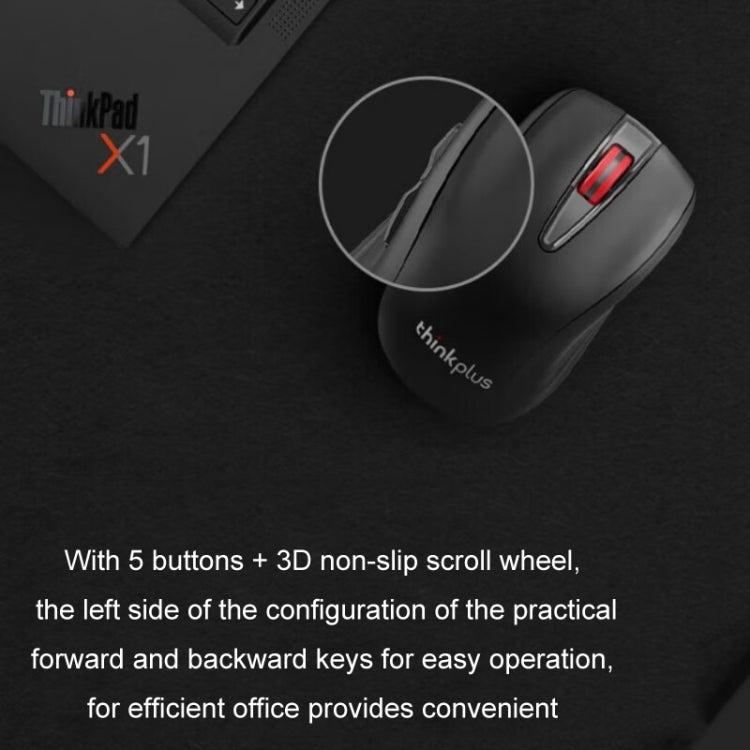 Lenovo Thinkplus High-Precision Wireless Mouse Ergonomic Design Gaming Office Mouse(WL200PRO) - free shipping - PMC Jewellery - Order now!
