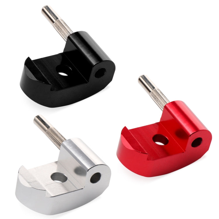 High-density Alloy Steel Electric Scooter Folding Hook for Xiaomi M365 / Pro,Style: Red +2 Dowel - Accessories & Parts by PMc TechLife | Online Shopping South Africa | PMc TechLife | Buy Now Pay Later Mobicred