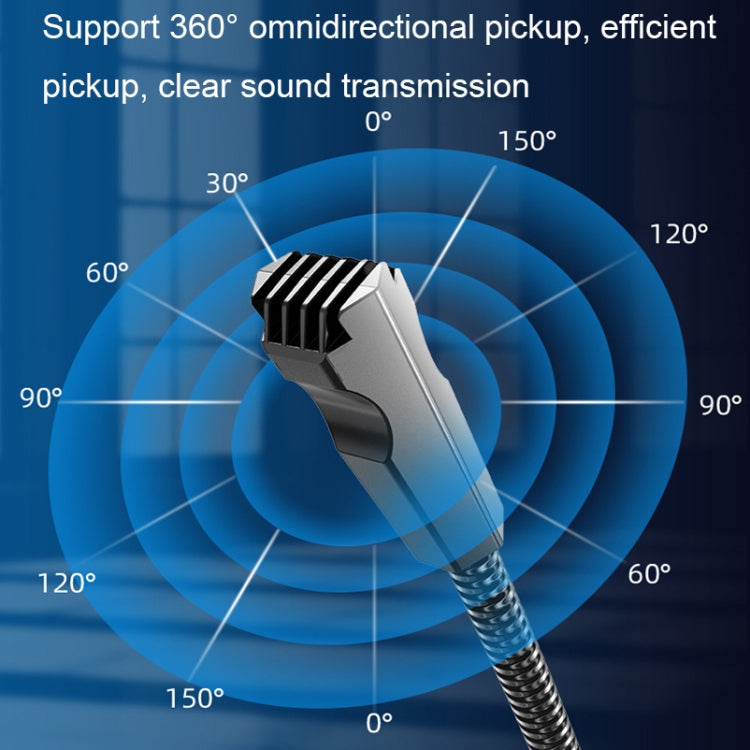 Metal Hose Meeting Desktop Microphone, Spec: USB Version (Black) - Microphone by PMC TechLife | Online Shopping South Africa | PMC TechLife | Buy Now Pay Later Mobicred
