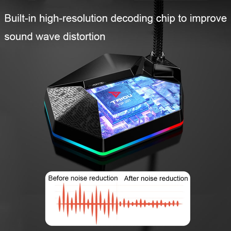 Metal Hose Meeting Desktop Microphone, Spec: USB Version (Black) - Microphone by PMC TechLife | Online Shopping South Africa | PMC TechLife | Buy Now Pay Later Mobicred