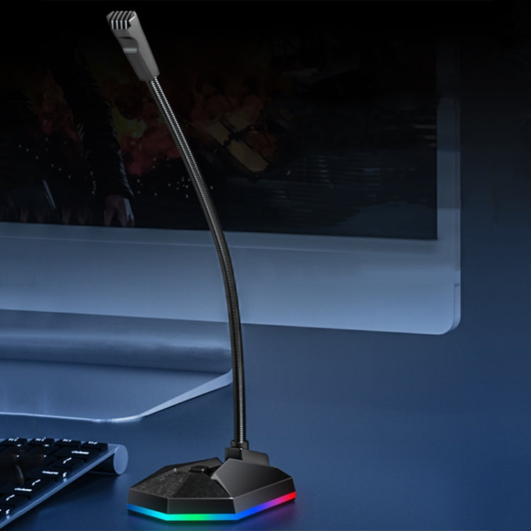 Metal Hose Meeting Desktop Microphone, Spec: USB Version (Black) - Microphone by PMC TechLife | Online Shopping South Africa | PMC TechLife | Buy Now Pay Later Mobicred