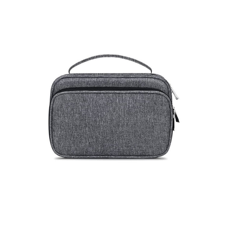 Multifunction Watch Strap Data Line 36 Slots Storage Bag(Grey) - free shipping - PMC TechLife - Order now!