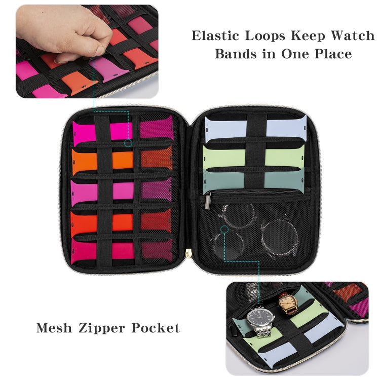Velvet Watch Strap Watch Accessories Storage Bag, Specification: Blue S - free shipping - PMc TechLife - Order now!