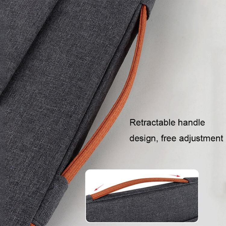 ND02 Waterproof Portable Laptop Case, Size: 15.6 inches(Mysterious Black) - 15.6 - 17 inch by PMC TechLife | Online Shopping South Africa | PMC TechLife | Buy Now Pay Later Mobicred