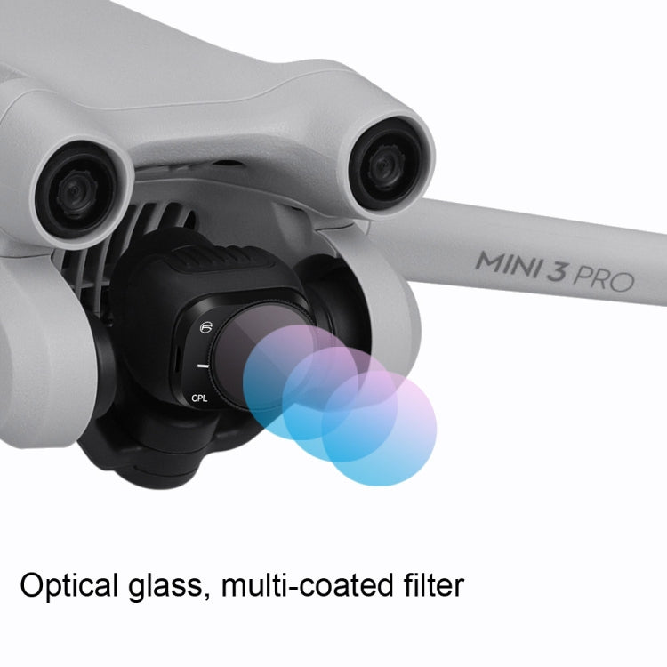 RCSTQ Aluminum Alloy Adjustable Filter Accessories for DJI Mini 3 Pro,Style: UV+CPL+ND8+ND16+ND32+ND64 6 In 1 - free shipping - PMC TechLife - Order now!