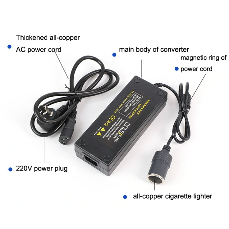 220V To 12V Power Converter 15A Car to Household Power Adapter, Plug Type: US Plug - Step-down Transformer by PMC TechLife | Online Shopping South Africa | PMC TechLife | Buy Now Pay Later Mobicred