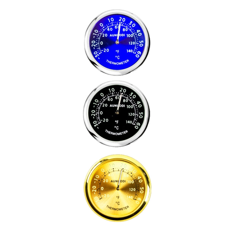 Night Light Car Thermometer Metal Ornaments(Black Thermometer) - free shipping - PMC TechLife - Order now!