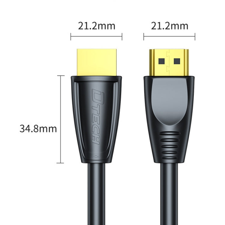 DTECH HDMI 2.0 HD Connection Cable 4K 60Hz Computer TV Connection Cable, Length: 8m - free shipping - PMC Jewellery - Order now!