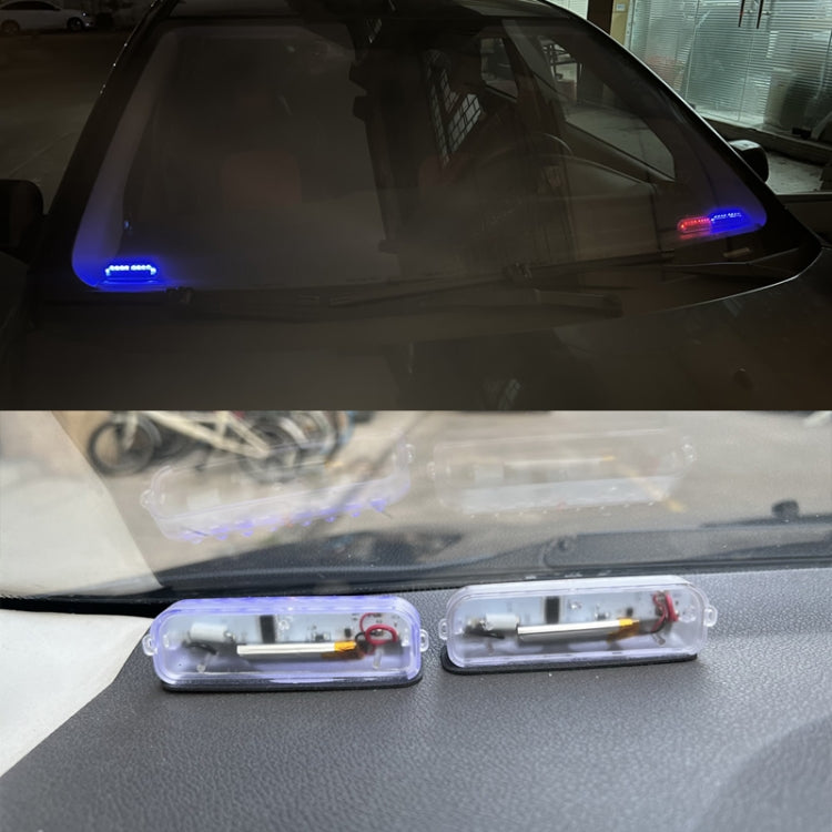 LED Solar Decorative Night Vibration Lighting Warning strobe Lamp(Red) - Warning Lights by PMC TechLife | Online Shopping South Africa | PMC TechLife | Buy Now Pay Later Mobicred