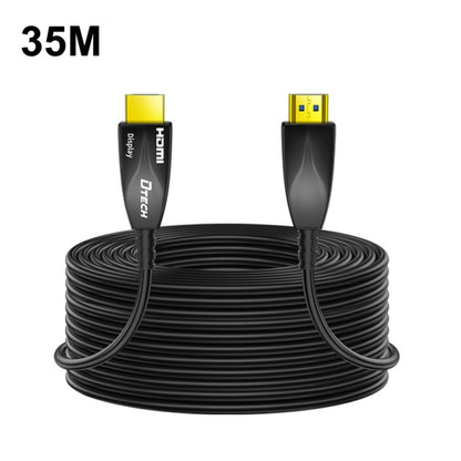 DTECH HDMI 2.0 Version Fiber Optical Line 4K 60Hz Large Screen TV Engineering Wiring, Length: 35m - Cable by DTECH | Online Shopping South Africa | PMC Jewellery | Buy Now Pay Later Mobicred