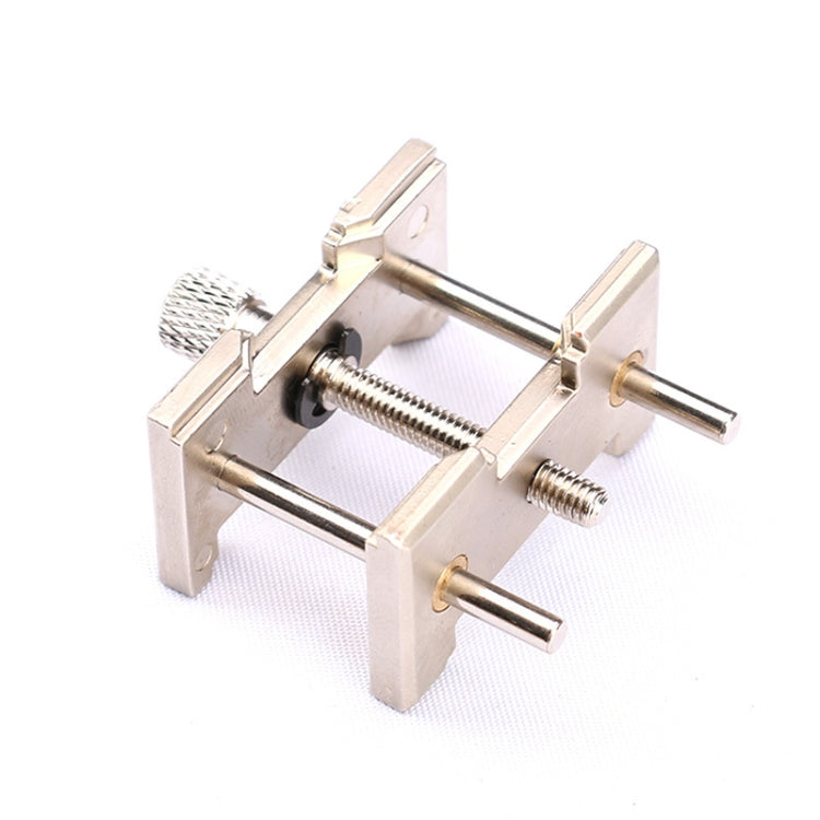 2 In 1  Watch Movement Holder Clip Base Metal Multi Function Vise Clamp, Random Color Delivery - free shipping - PMC TechLife - Order now!