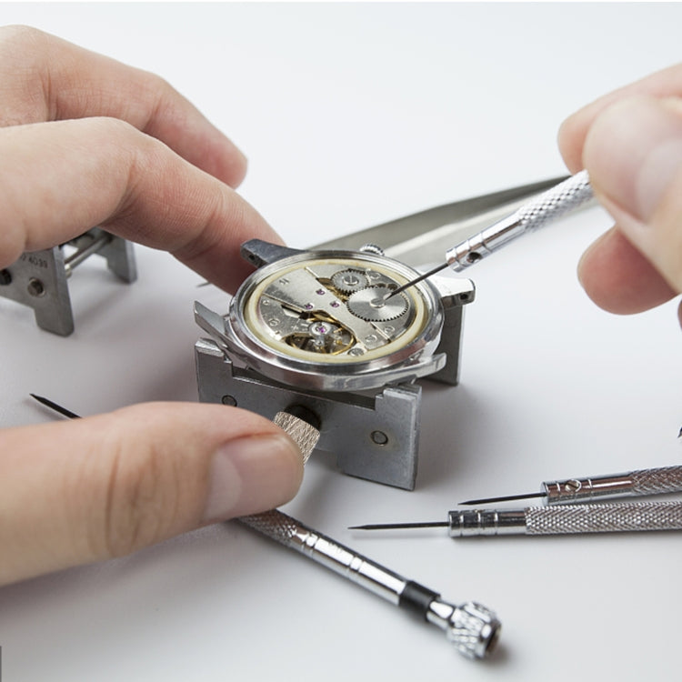 2 In 1  Watch Movement Holder Clip Base Metal Multi Function Vise Clamp, Random Color Delivery - free shipping - PMC TechLife - Order now!