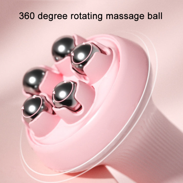 Inner Leg Exercise Muscle Relaxation Abdominal Shaping Roller Massager, Color: Pink Steel Ball Box - free shipping - PMC TechLife - Order now!