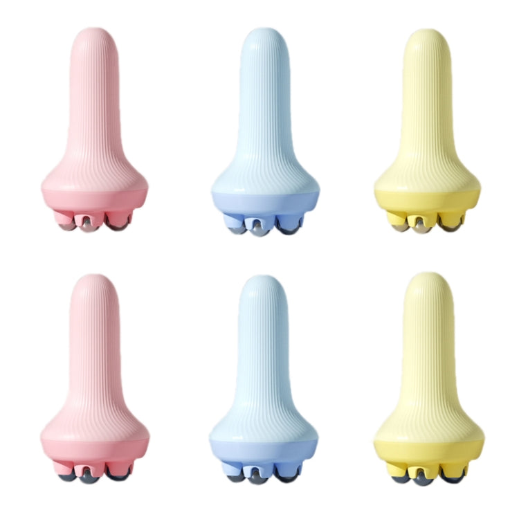 Inner Leg Exercise Muscle Relaxation Abdominal Shaping Roller Massager, Color: Blue Steel Ball Box - free shipping - PMC TechLife - Order now!