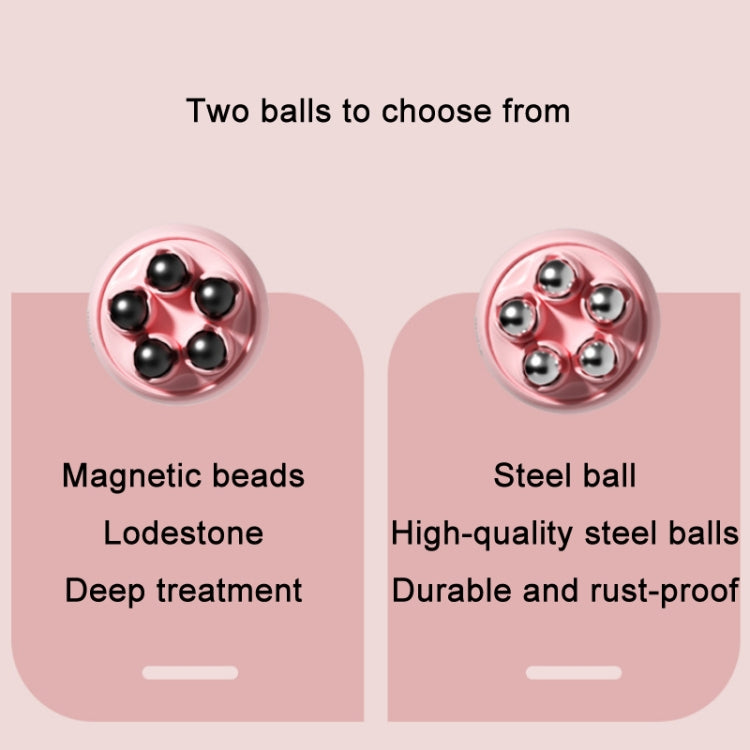 Inner Leg Exercise Muscle Relaxation Abdominal Shaping Roller Massager, Color: Blue Steel Ball Box - free shipping - PMC TechLife - Order now!